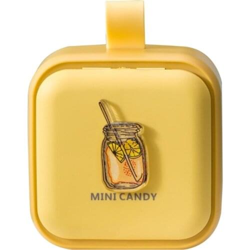 Pill Storage Boxes Creative Design with Lids Dust and Bacteria Proof Made by Plastic Durable Strong Not Easy to Break