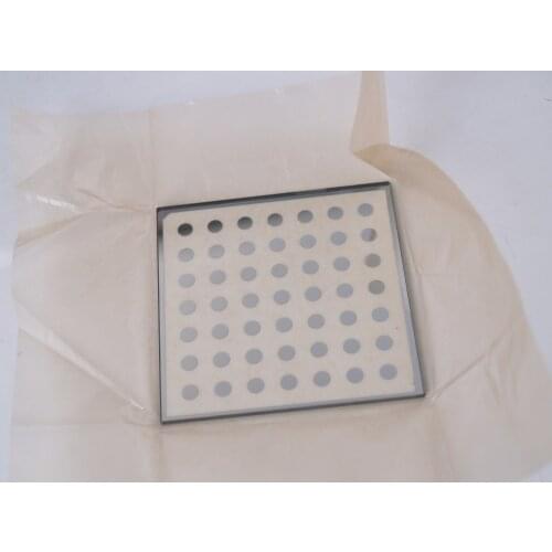 Machine vision calibration target ,OpenCV,Halcon, Correct lens distortions,calibration plate 7X7 dot diameter 4mm distance 8