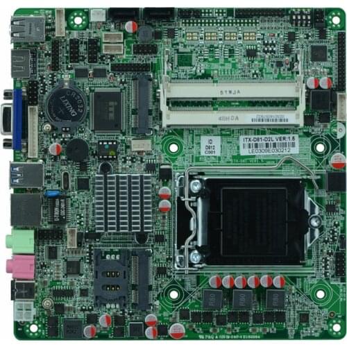 1.86HGZ CPU x86 atom mini itx motherboard,Mini itx Intel atom D2550 Motherboard with LVDS