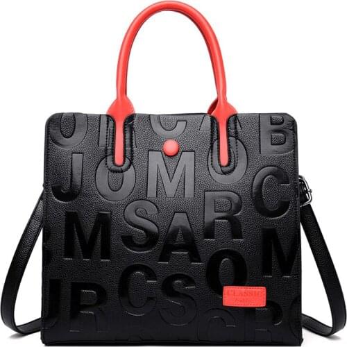 Ladies Soft Leather Big Capacity Fashion Handbag Shopping Crossbody Shoulder Bags for Women 2021 Casual Messenger Bag Sac A Main