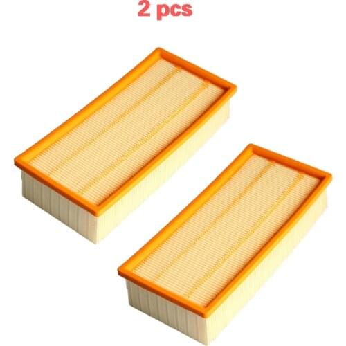 1/2 PC Washable Filter Spare Part for Karcher NT65 / 2 eco ap NT72 / 2 eco tc NT75 / 2 ap me tc Robot Vacuum Cleaner