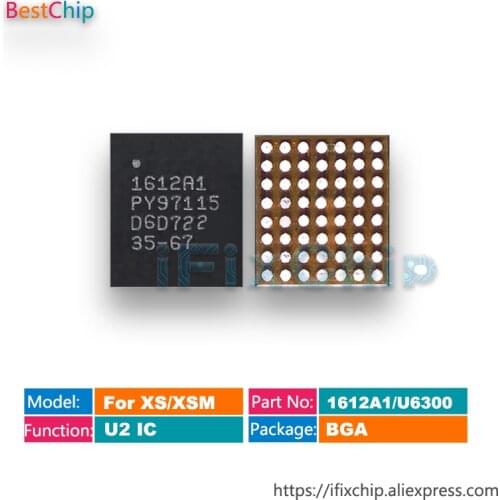 10pcs/lot 1612A1 U6300 Charger/Charging IC Chip 56pins For iphone XS/XS MAX/XR/XSMAX CBTL1612A1 Hydra USB U2 IC