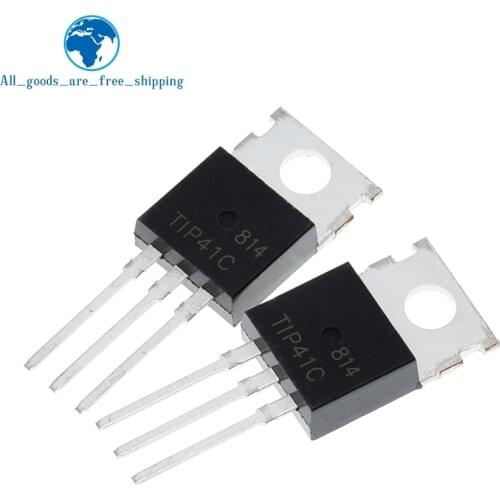 10PCS TIP41C TIP41 TO220