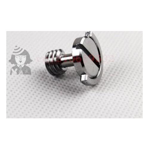 2pcs x 3/8" D-Ring Camera Screws for DSLR Camera Tripod Screw Quick Release Plate Free Shipping
