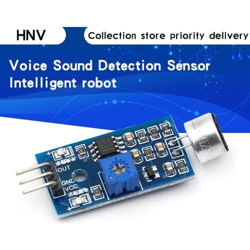 3pin Voice Sound Detection Sensor Module Intelligent Smart Robot Helicopter Airplane Boart Car for arduino Diy Kit