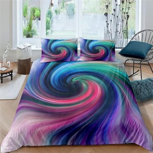 Abstract Art Print Home Living Luxury 3D 2/3Pcs Comfortable Duvet Cover PillowCase Bedding Sets Queen and King EU/US/AU Size