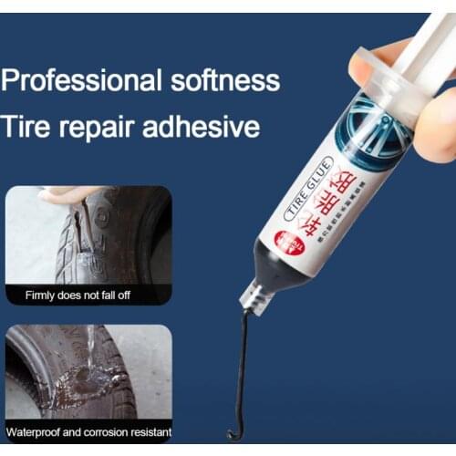 Repair Tire Strong Glue 30g Car Tire Rubber Repair Special Glue Repair Tire Side Hard Damage Glue Repair Crack Filling Adhesive