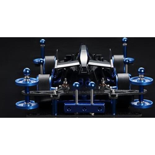 1/32 Scale YIKA Mini 4WD Racing Car Model MA Chassis YANGKAI 18641 BARK HORSE with Self Made Upgrade Parts