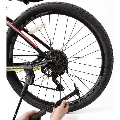 HobbyLane Smart Valve Compatible for American French British Valve Bicycle Pump with Barometer 120psi