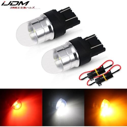 IJDM Canbus 7443 LED W21/5W T20 Led Bulb 12V-30V For Car Motorcycle Trucks Turn Signal Lights, Brake Lights, Reversing light DRL