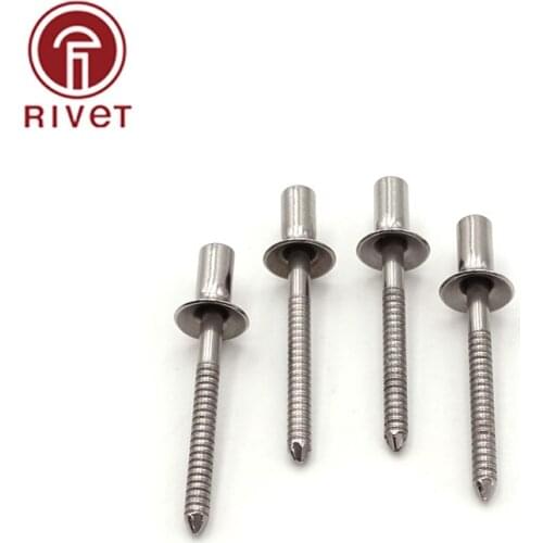 M4.8 50PCS GB 12616 Stainless Steel Countersunk rivets Closed End Blind Rivet Sealed Hollow Rivets Blind Rivets