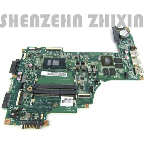 Yourui For TOSHIBA Satellite P55T P55T-C Laptop Motherboard with SR2EY I5-6200U CPU 930M GPU DDR3 A000395910 DABLYDMB8E0