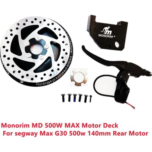 Monorim Upgrade MD500W Max Motor Deck For Segway Ninebot Max G30 500w 140mm Rear Motor Accessories
