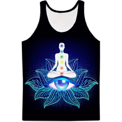 REAL American SIZE Chakra Balanced - Elevation Sublimation Print Tank Top