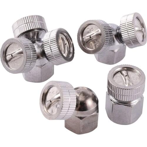 1/4" Female Thread Sprayers Humidifying Dust Removal Garden Sprinkle Garden Irrigation Agriculture pesticide Sprayers 1 Pc