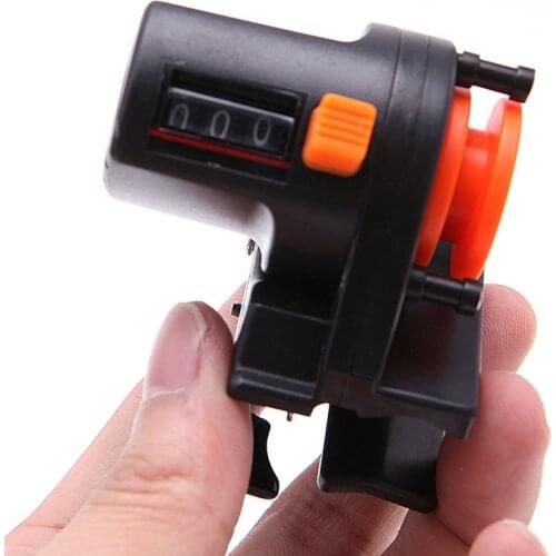 1pc 0-999M Portable Fishing Finder Line Length Depth Gauge Counter Tackle Tool