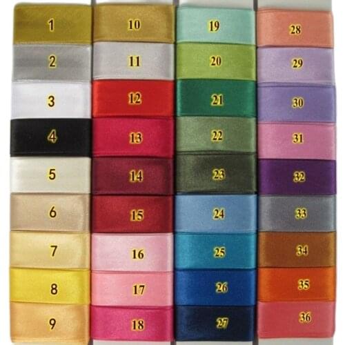 20mm (3/4") width ironed single folded polyester satin bias tape/ bias binding for garment table cloth quilt craft sewing diy