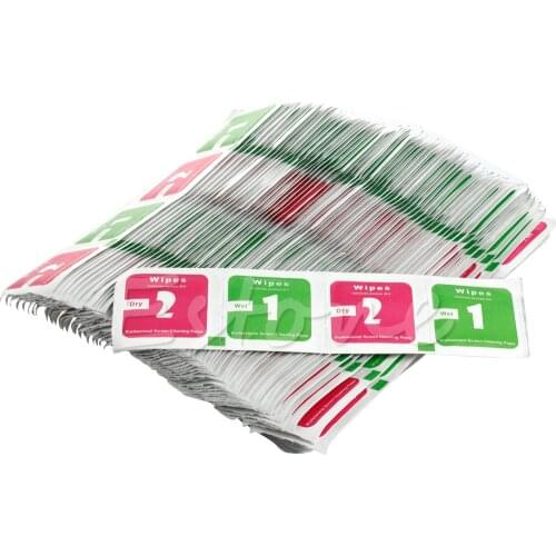 SIV 400xCamera Lens Phone LCD Screen Dust Removal Dry Wet Cleaning Wipes Paper Set