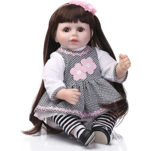 Special Offer Model Long Hair Baby Girl Doll Cute Replaceable Play House Toys Limited Edition
