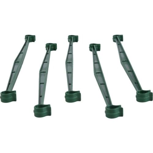 12Pcs Plant Support Stake Garden Plant Rack Climbing Vine Rack Arms Cage Expandable Potted Frame Connectors Plant Stakes
