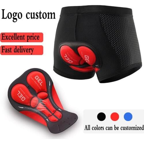 Bike Shorts Thickened Silicone Custom Logo Cycling Shorts Padded Upgrade Breathable Cycling Underwear