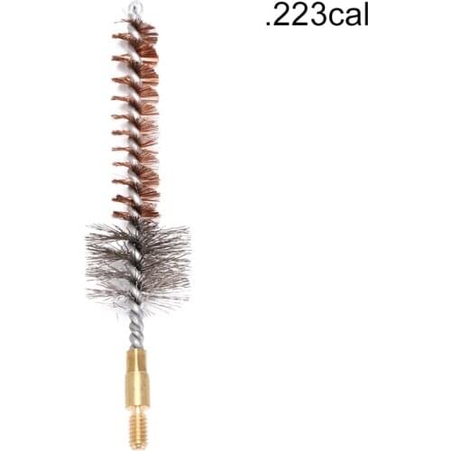 1pc/lot .223cal / .308cal phosphor bronze chamber brush,gun clean brush,gun cleaning kit