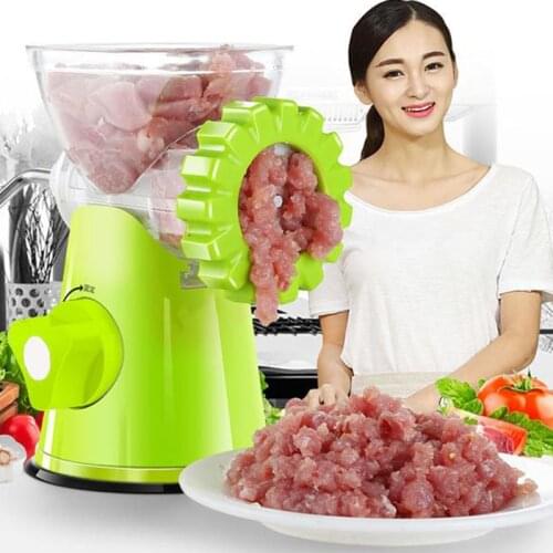 1PC Meat Grinder Vegetable Slicer High-quality Multifunctional Household Stainless Meat Mincer Meat Cutter Kitchen Tools