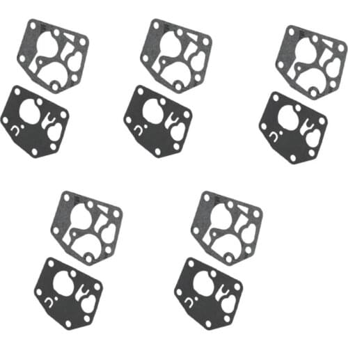 10pcs Replacement Practical Durable Carburetor Diaphragm Gaskets fit for Briggs Stratton Sprint Classic Engines