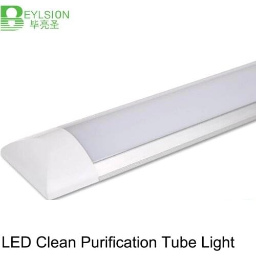 30Pieces/lot LED Clean Purification Tube Light 1ft 10w 2ft 20w 3ft 30w 4ft 40w Led Tri-proof Lights AC85-265V Led Linear Lamps