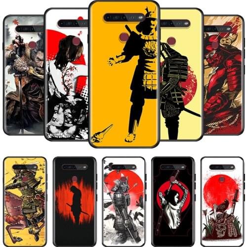 Anime Samurai ninja For LG G8 V30 V35 V40 V50 V60 Q60 K40S K50S K41S K51S K61 K71 K22 ThinQ 5G Phone Case