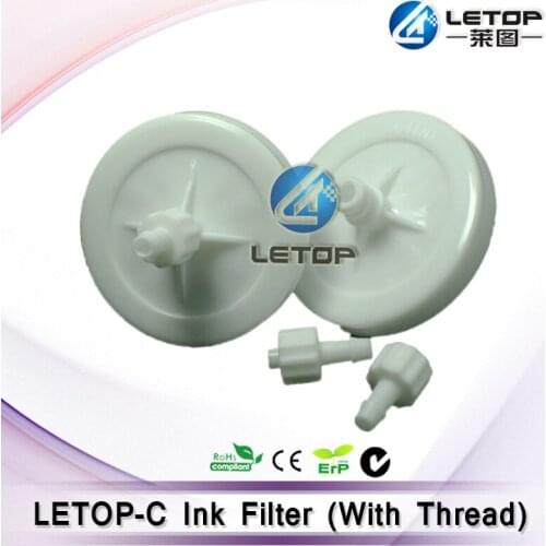 White 45mm disc Ink Filter for Crystaljet Allwin Gongzhong printer