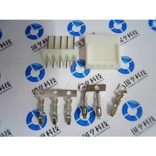 Free shipping KF2510 connector whole set , plug + straight needle base + terminal 5Pin 10set/lot