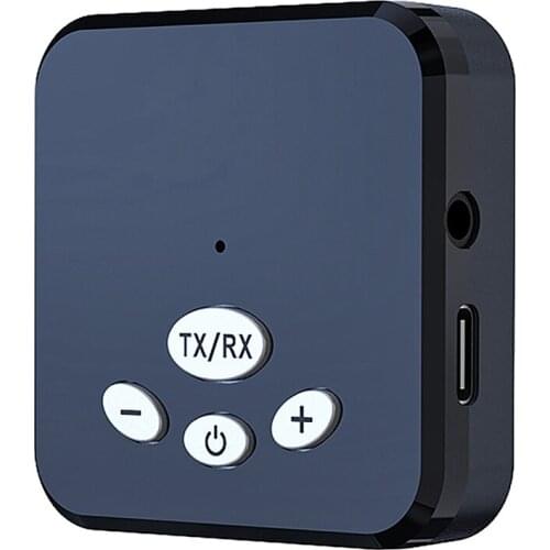 Bluetooth Receiver 5.0 A3.5mm Jack Aux Wireless Adapter Music for TV Car Bluetooth 5.0 Audio Transmitter