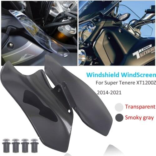 For Yamaha XT1200Z Windshield Side Wind Deflectors Super Tenere 2014-2021 2018 2017 2019