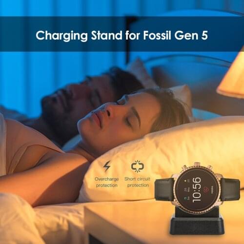 Multi-functional Smart Watch Charger Dock Smart Watch Charger for Fossil Gen 5/4/Venture HR Charging Stand Adapter