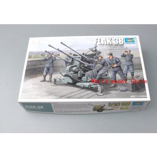 Trumpeter 02309 1/35 German FLAK 38 Plastic Model Building Kit