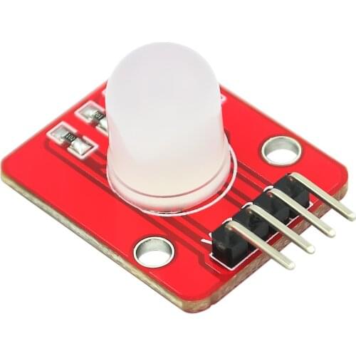 RGB full color LED module Electronic block 5V tricolor compatible with 10mm highlight RGB full color LED module