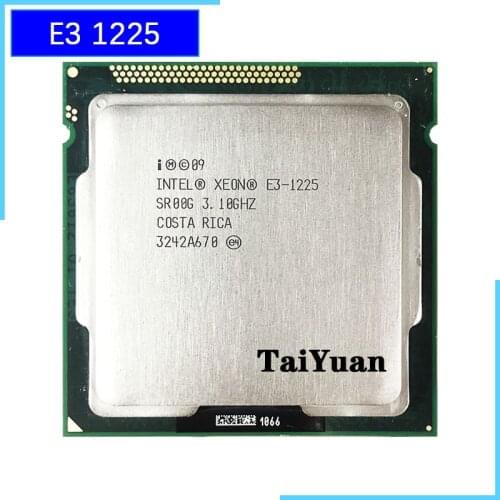 Intel Xeon E3-1225 E3 1225 3.1 GHz Quad-Core CPU Processor 6M 95W LGA 1155