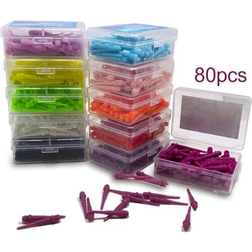 Professional Dart Soft Header International Standard General 2BA Electronic Dart Needle Soft Dart Head 80 Boxed