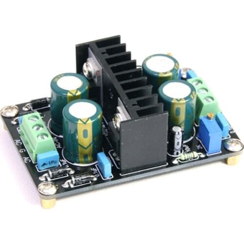 LM317_LM337 5-24V Adjustable Power Supply Regulator Board For Power Amplifier