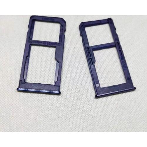 Phone SIM Card Tray Slot For samsung galaxy A60 SM-A606F A6060 Cellphone Micro SD Card Adapter Holder Accessories