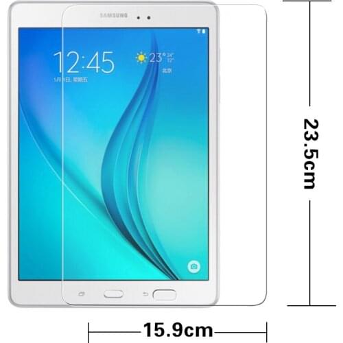 Premium Anti shatter Tempered Glass film for Samsung Galaxy TAB A T550 T551 T555 9.7" Tablet Screen Protector Scratch proof film