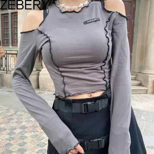 Женские однотонные футболки Zebery China At AliExpress