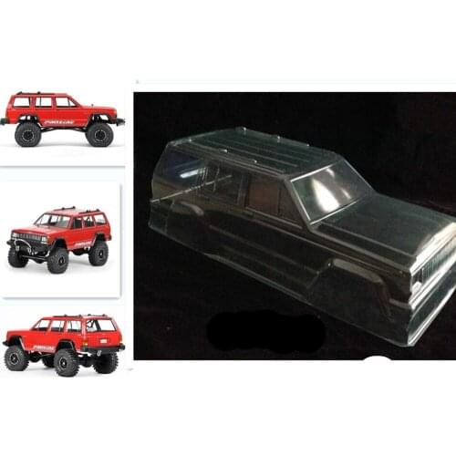 1/10 scale RC Rock Cralwer Cherokee Clear Body SCX10 AXIAL AX90035 AX90027 Jeep Body 300mm disrance