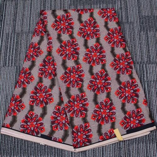 1Yard Vintage African Wax Cloth Polyester Fabric DIY Handmade Crafts Sewing Garment Bags Home Textile Material Supplies