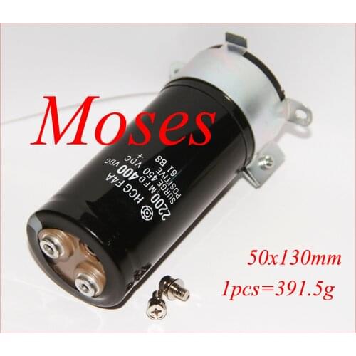 400v 2200uf 100% Original New high quality Electrolytic Capacitor Radial capacitance 50x130mm