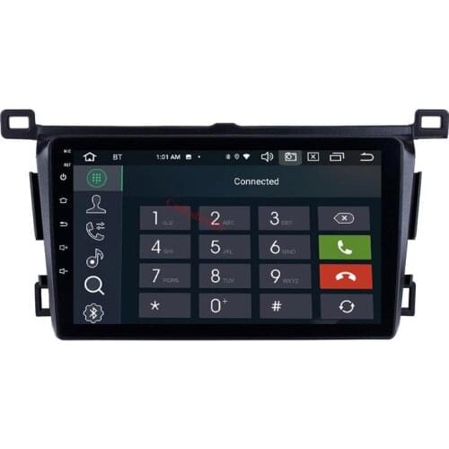 9 Inch Dashboard Combination Android 9.0 1G+16G 4core Car Stereo for Toyota RAV4 2013-2018 RHD WIFI support SWC 1080P