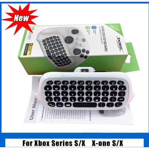 2.4G Wireless Keyboard With USB Receiver Mini Joystick Keyboard For Xbox One S/X Handle Gamepad Controller