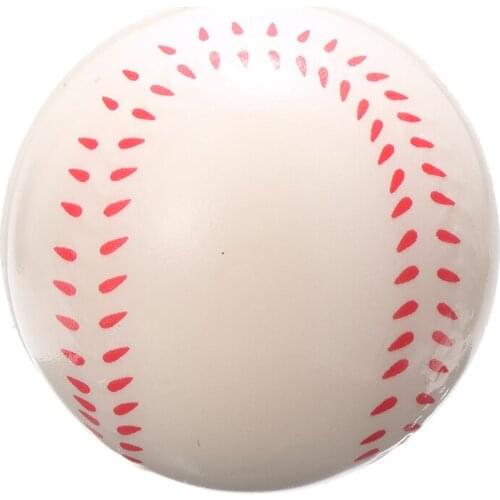 Hand Wrist Exercise Training Ball Stress Relief Squeeze Baseball Relaxation Soft Sponge Ball Decompression Ball Childrens Toy