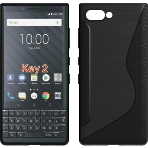 Brand gligle NS-line soft TPU silicon protective case for Blackberry Keyone 2 / Key 2 case cover shell